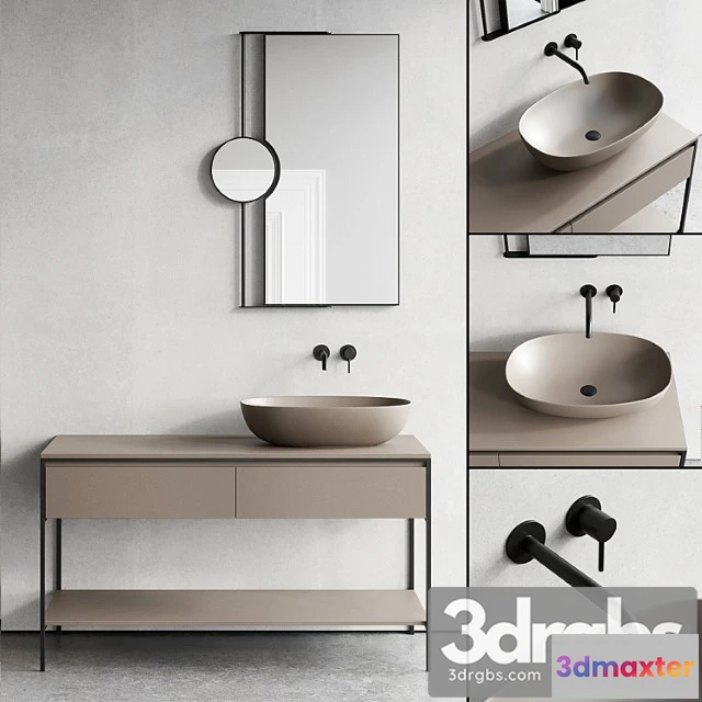 911208 - Nic Design Bridge Vanity Unit