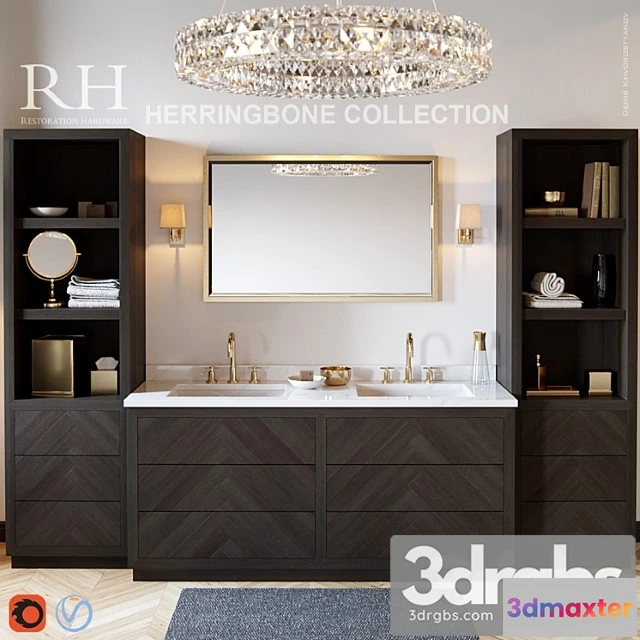 911284 - Rh Herringbone Collection