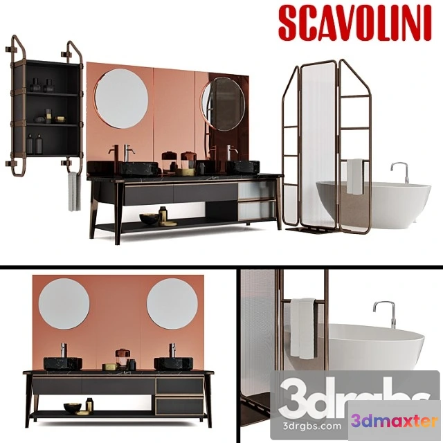 911318 - Scavolini Diesel Open Workshop Bathroom set