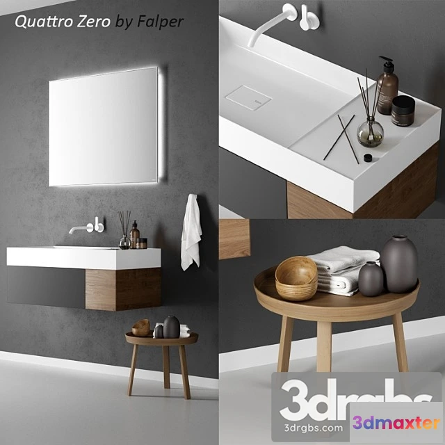 911434 - Washbasin Falper Quattro Zero