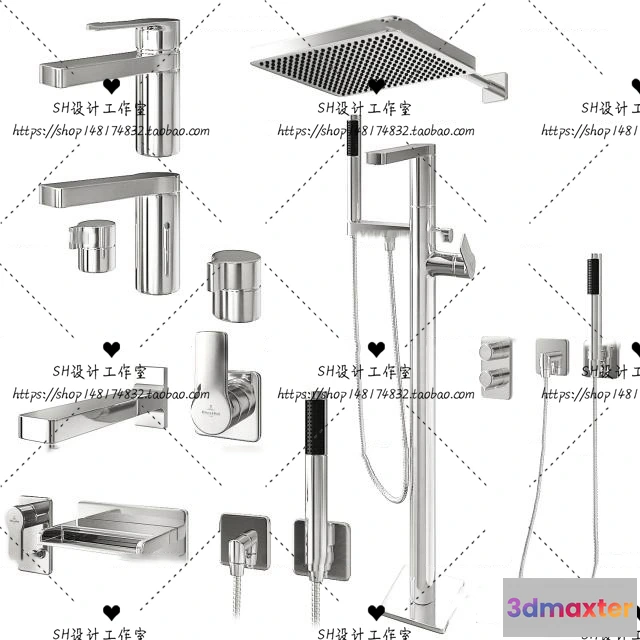 1141536 - Bathroom Supplies - 3D Models - 0004