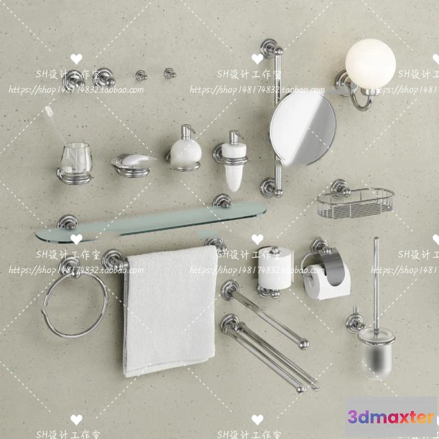 1141540 - Bathroom Supplies - 3D Models - 0006