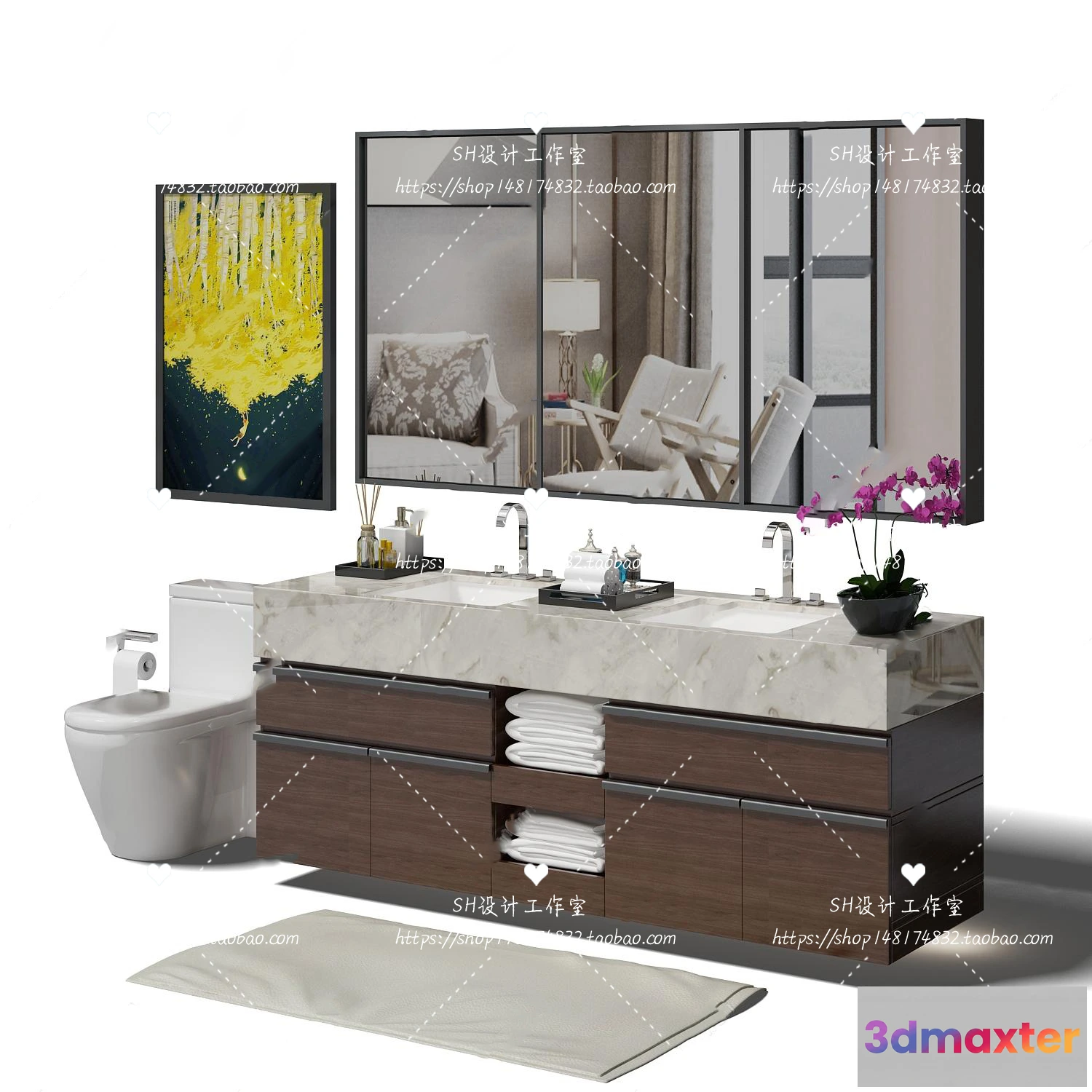 1141630 - Bathroom Supplies - 3D Models - 0051