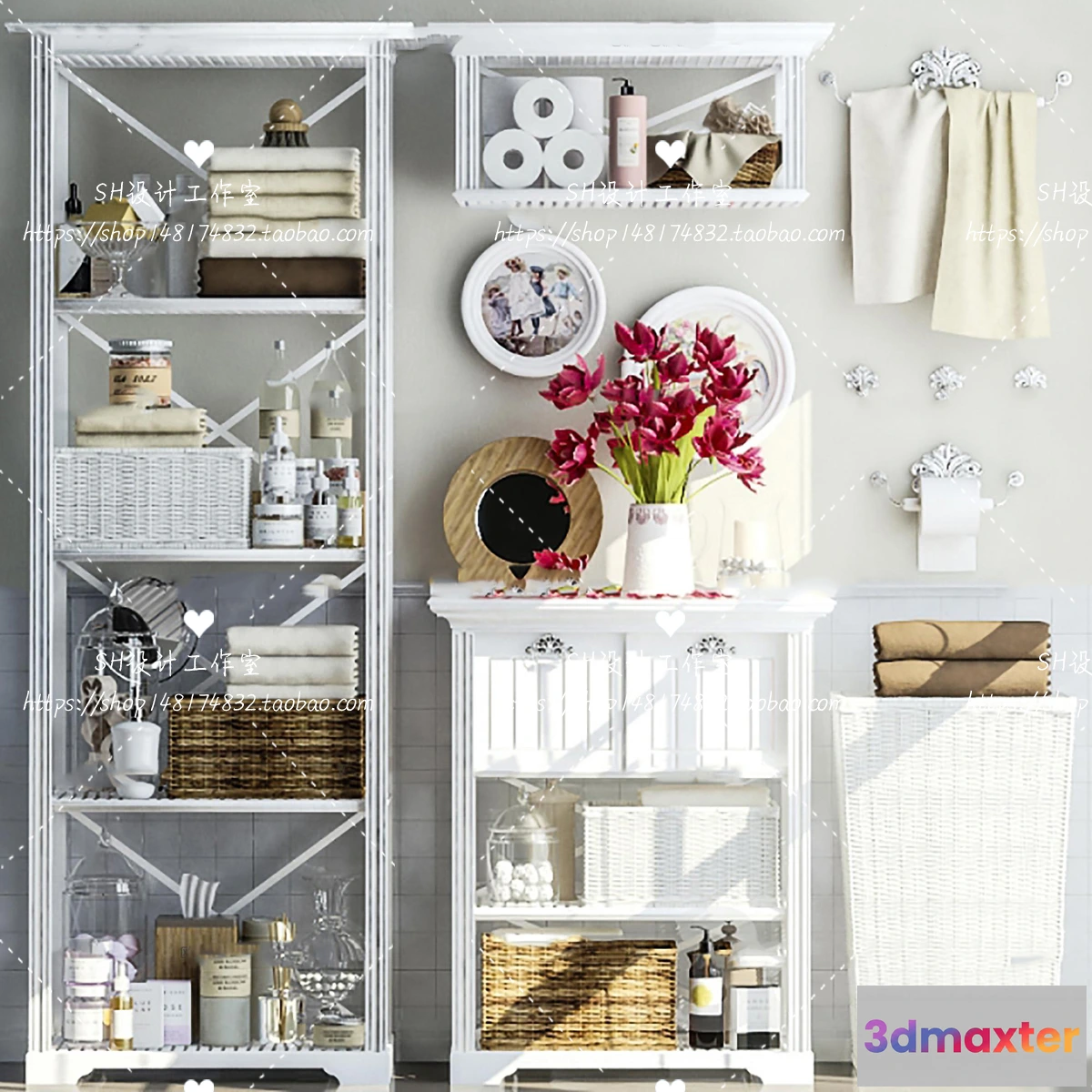 1141728 - Bathroom Supplies - 3D Models - 0100