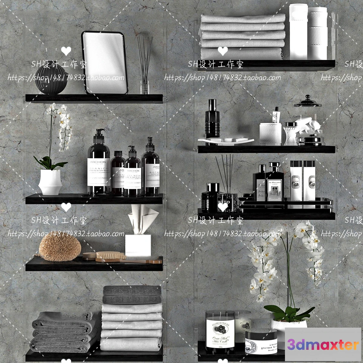 1141752 - Bathroom Supplies - 3D Models - 0112