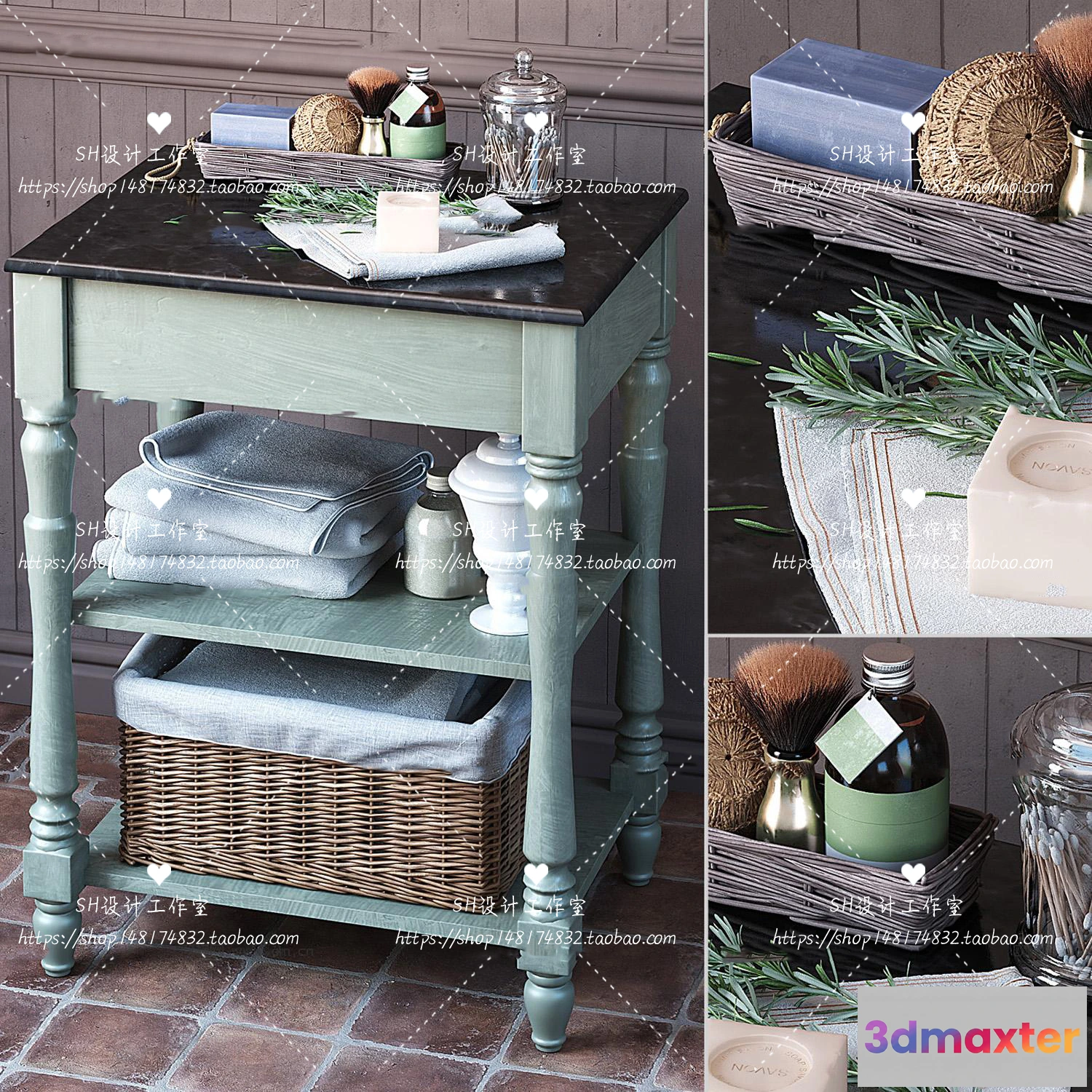 1141756 - Bathroom Supplies - 3D Models - 0114