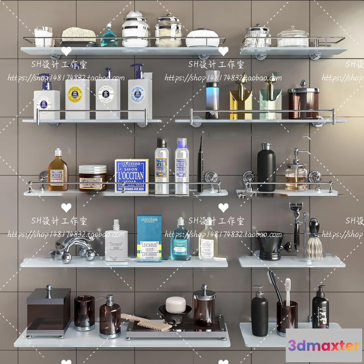 1141760 - Bathroom Supplies - 3D Models - 0116