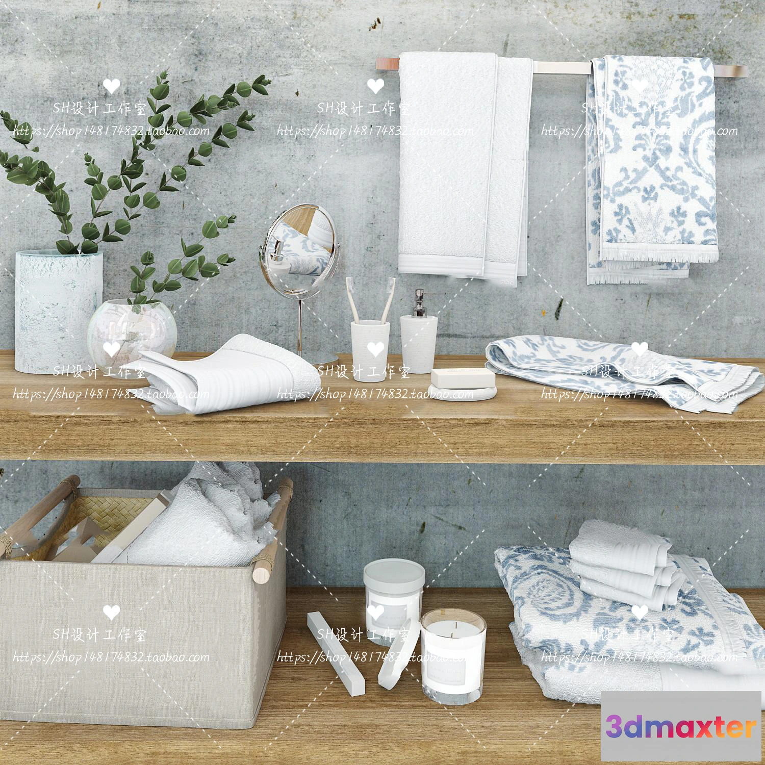 1141770 - Bathroom Supplies - 3D Models - 0121