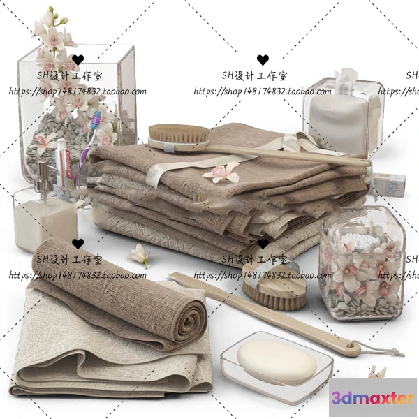 1141780 - Bathroom Supplies - 3D Models - 0126