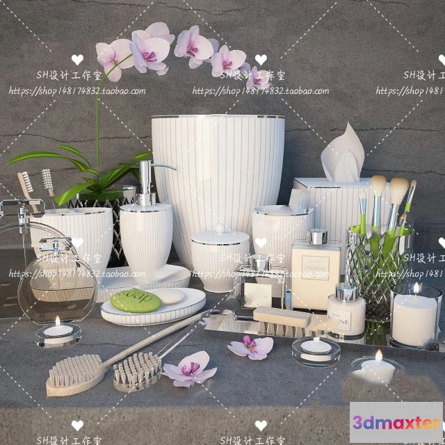 1141786 - Bathroom Supplies - 3D Models - 0129