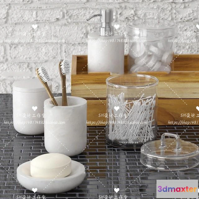 1141824 - Bathroom Supplies - 3D Models - 0148