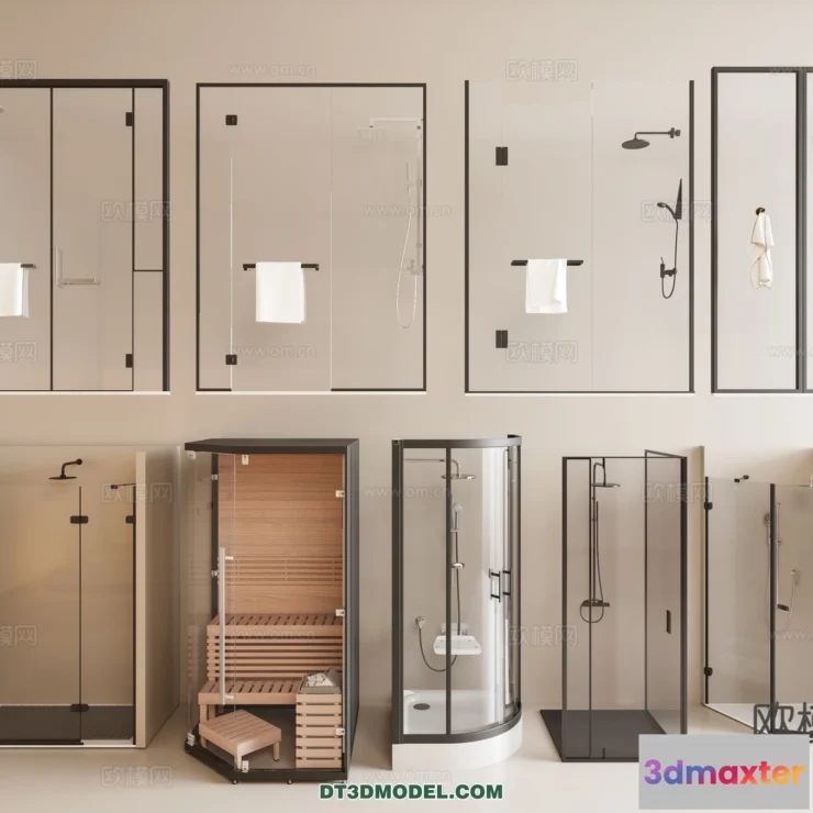 1687968 - Bathroom Decoration 3D Models For Free Download - 3dsky - 032 - VRAY Render 3D Max