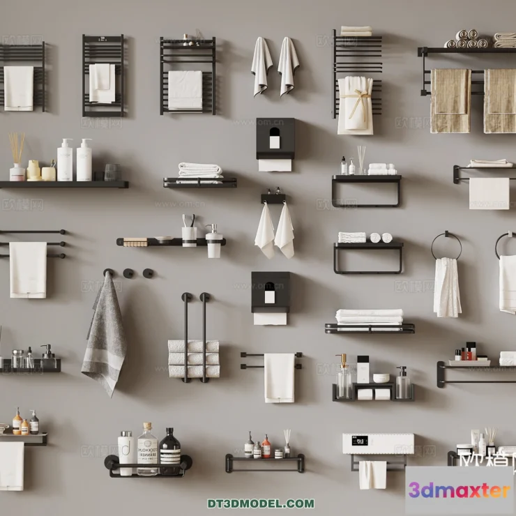 1688004 - Bathroom Decoration 3D Models For Free Download - 3dsky - 050 - VRAY Render 3D Max