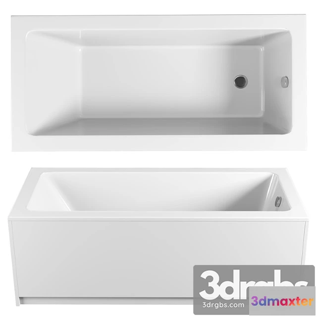 1013854 - Acrylic Bathtub Excellent Wave 180×80