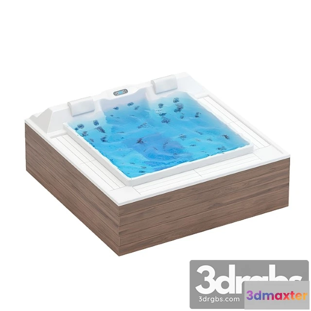 1013892 - Aquavia Spa Jacuzzi Barcelona White