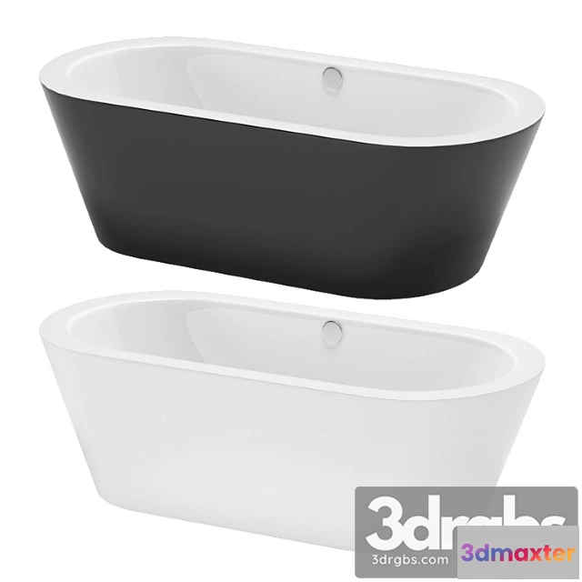 1013966 - Bettestarlet oval silhouette bicolor