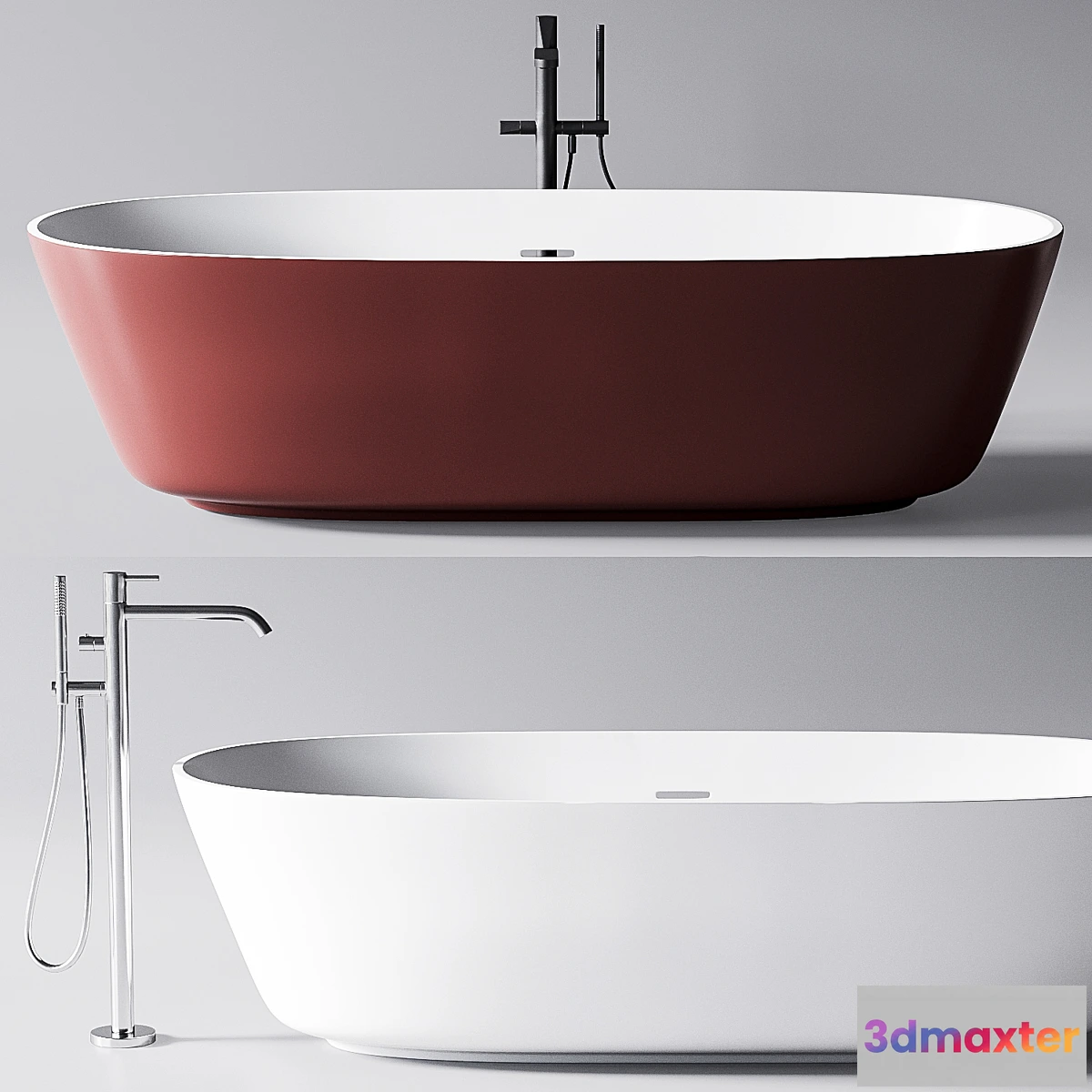 1305794 - Antonio Lupi BAIA bathtub 3D Max