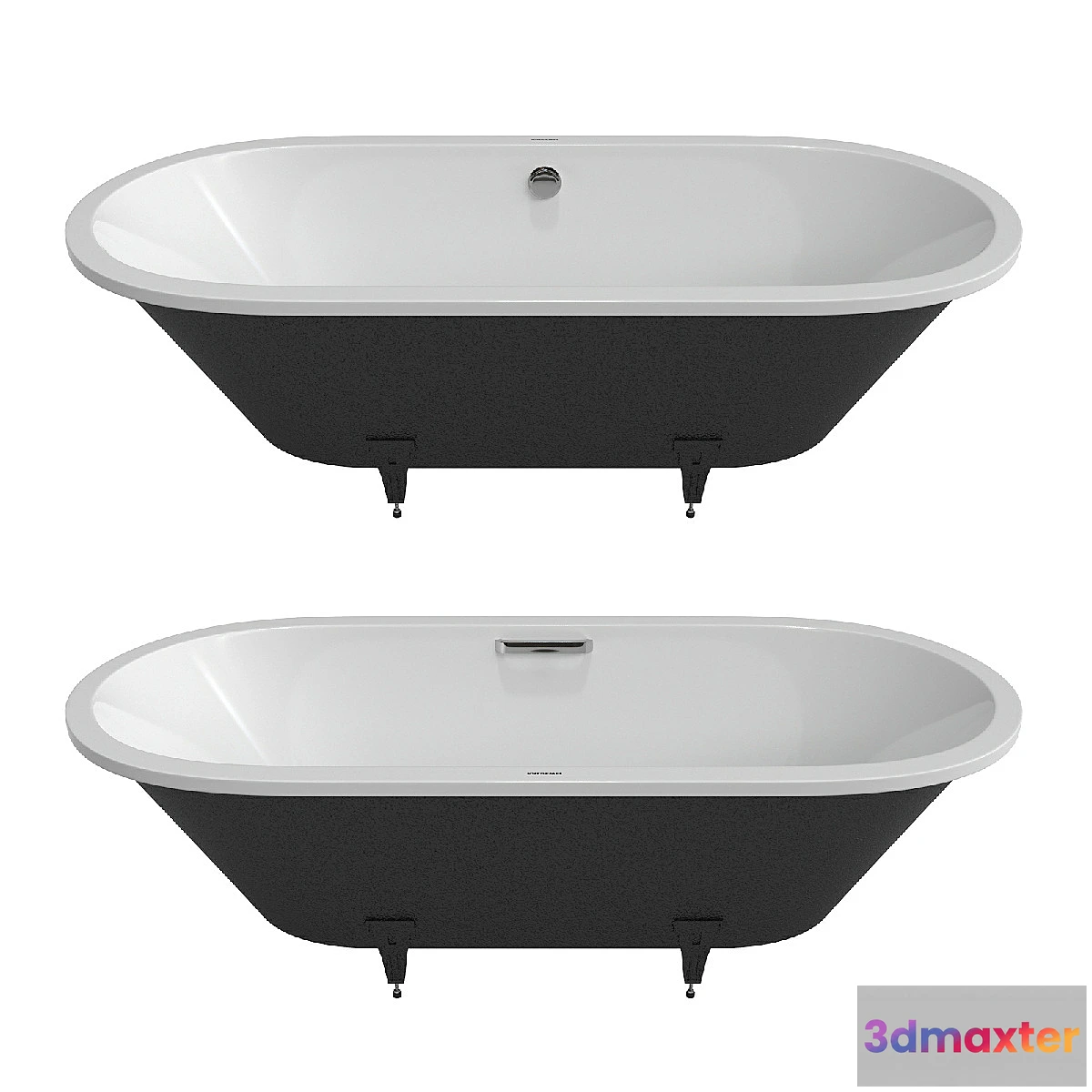 1309628 - Kaldewei CLASSIC DUO OVAL 3D Max