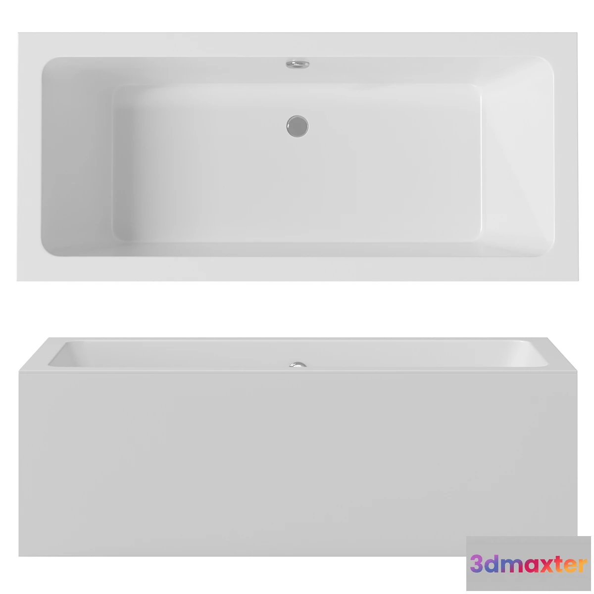 1310122 - Bathtub Riho LUGO 3D Max