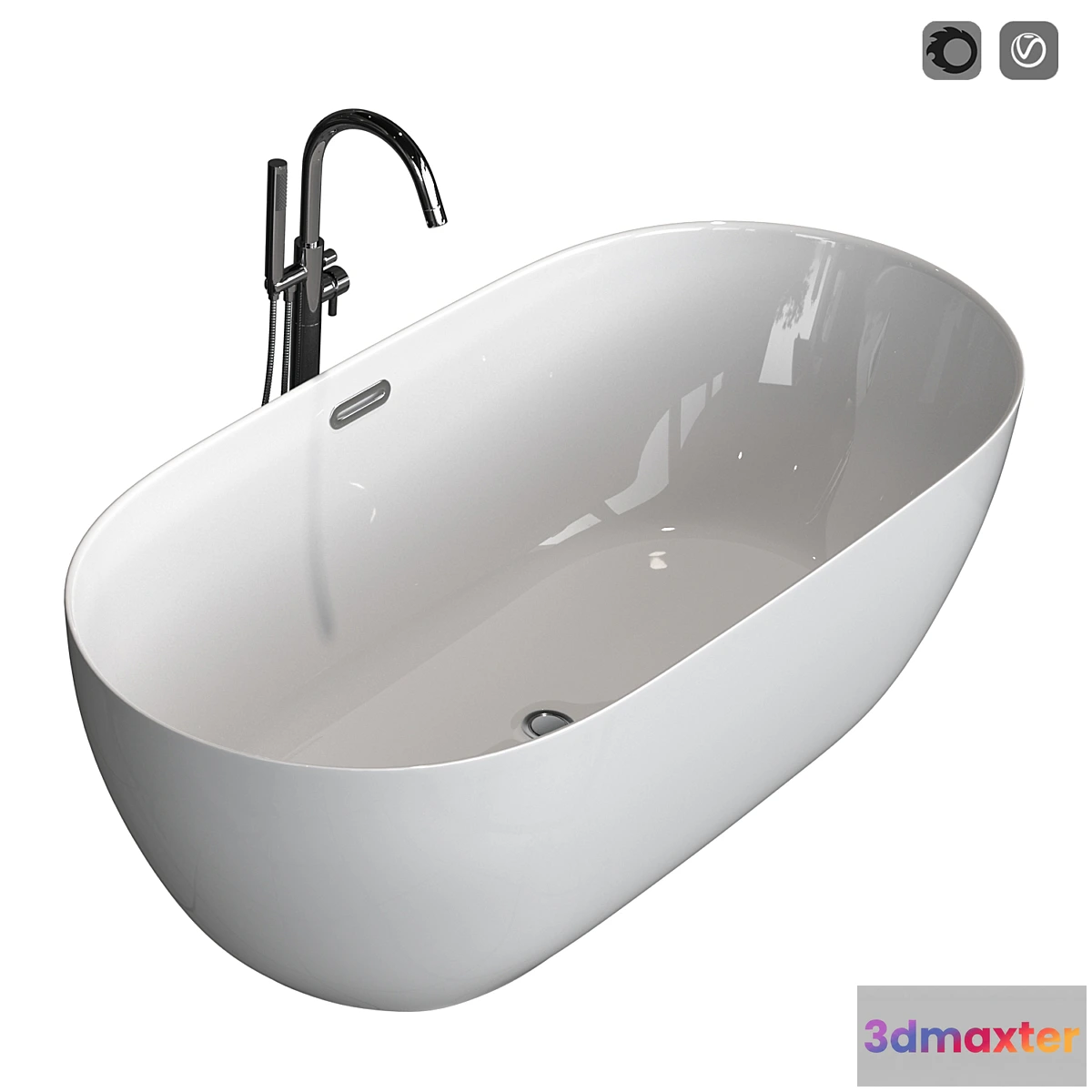 1311852 - Ravak Freedom 3D Max