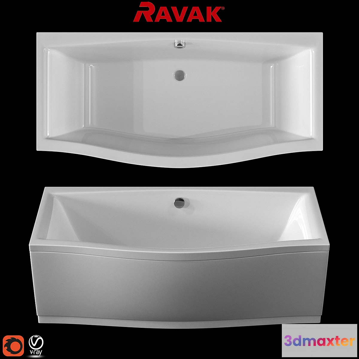 1311949 - RAVAK Magnolia 3D Max