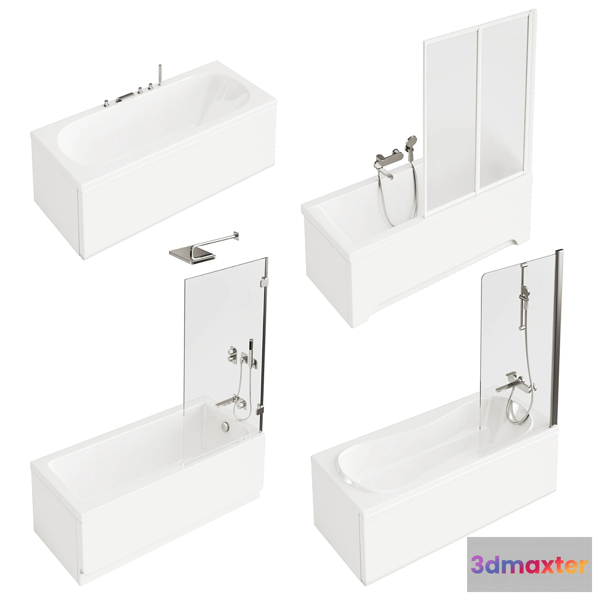 1338106 - Ravak bath 3D Max