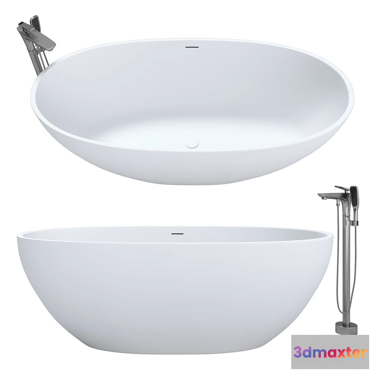 1353462 - Bathtub NT201 Firenze 3D Max