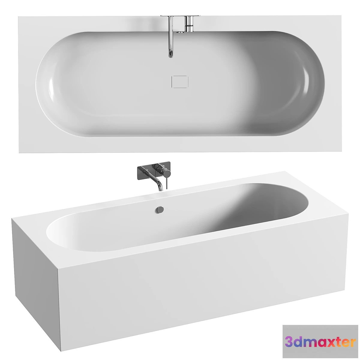 1354462 - Bath tub By HIMACS CBT-160-65 - No.2 3D Max