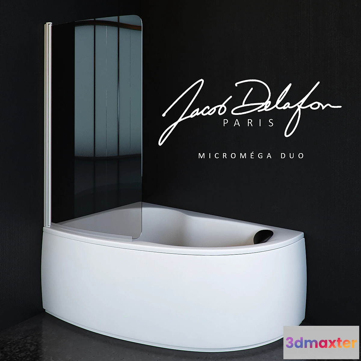 1392400 - Jacob Delafon Micro Mega Duo 3D Max