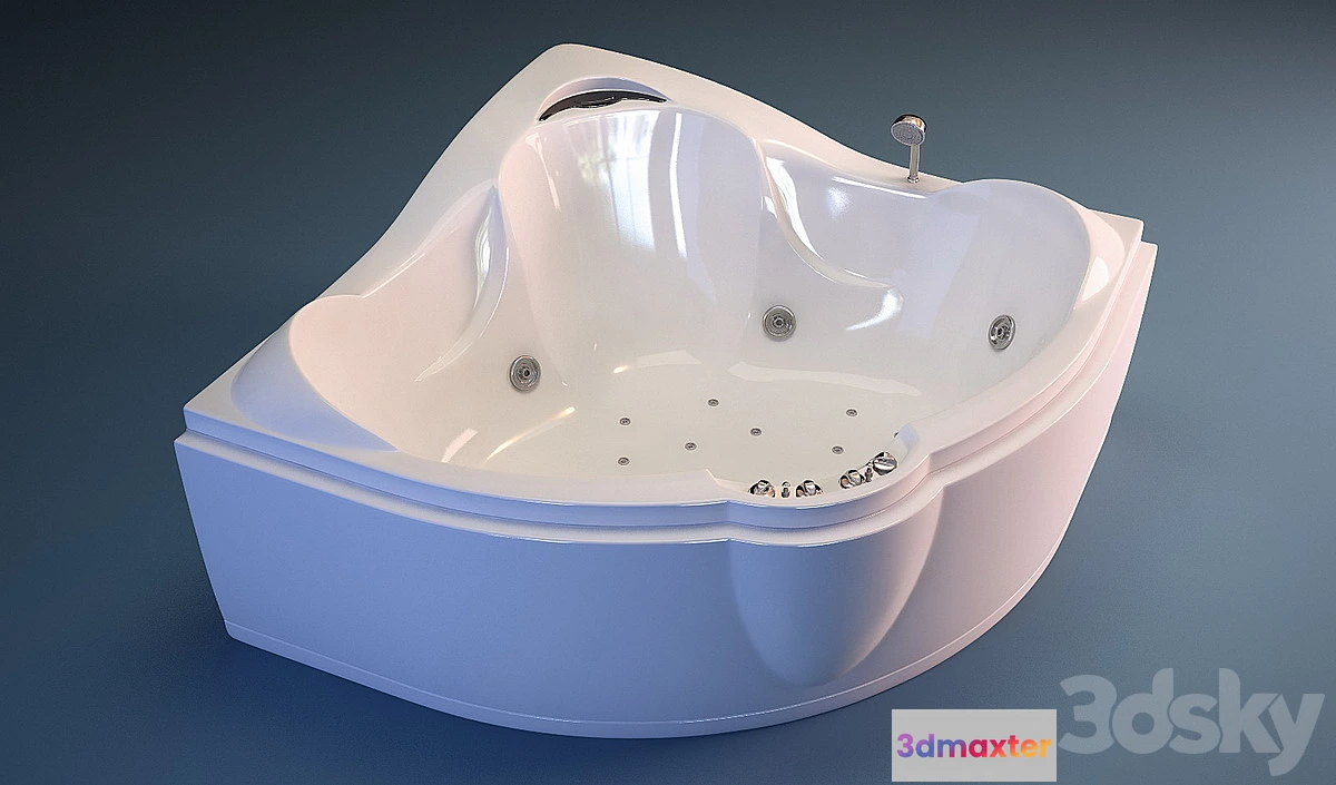 1392868 - hydromassage bath 3D Max