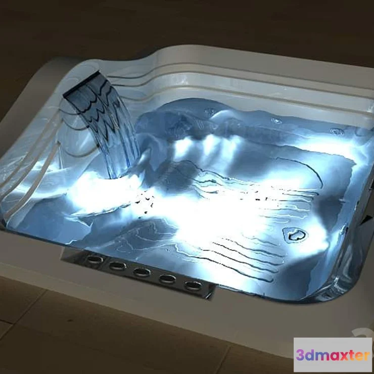1392978 - Jacuzzi fonte 3D Max