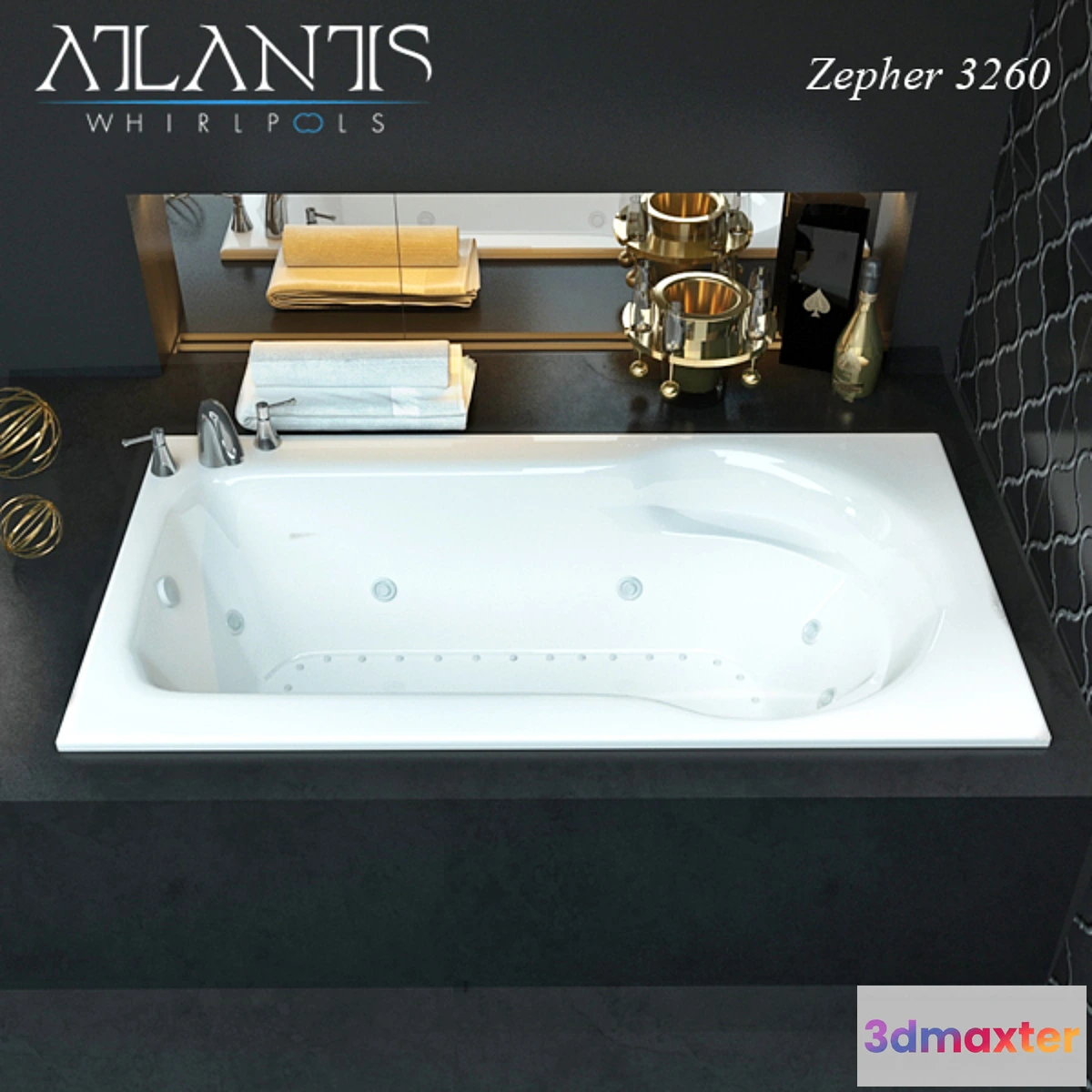 1395596 - bath Zepher 3200 3D Max