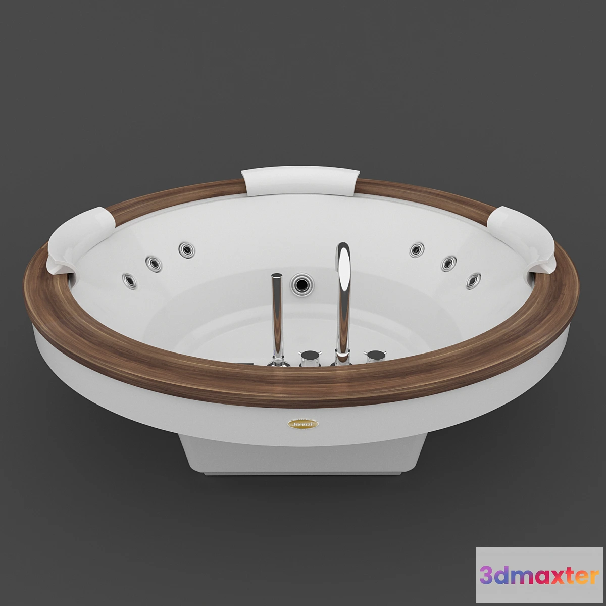 1398840 - Bath Jacuzzi Nova 180×180 3D Max