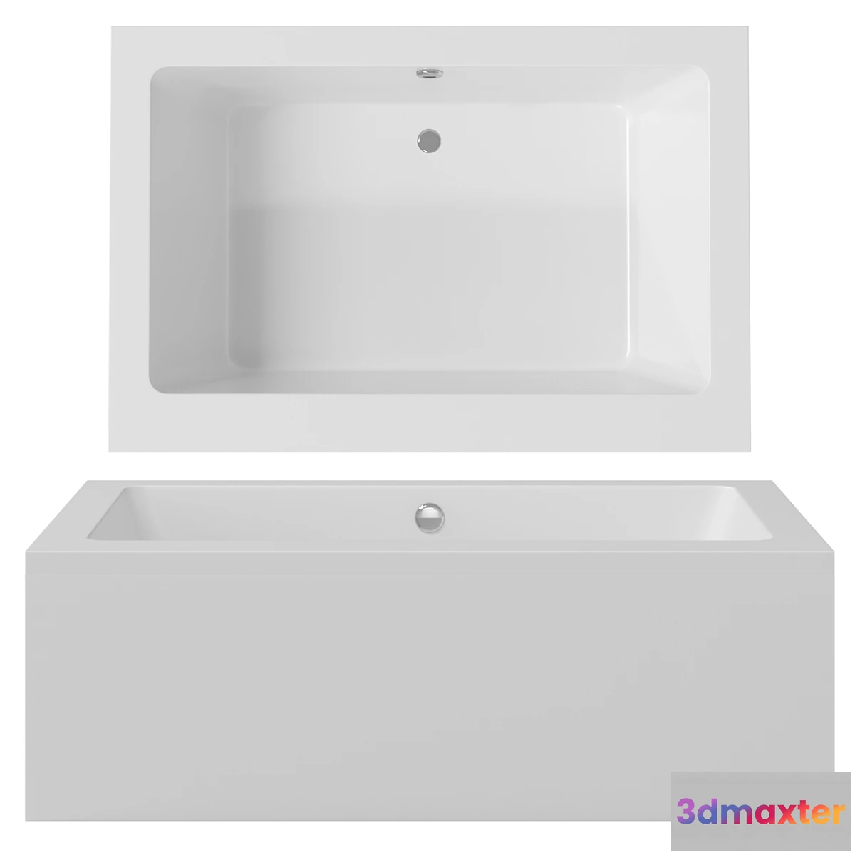 1399462 - Bathtub Riho CASTELLO 3D Max