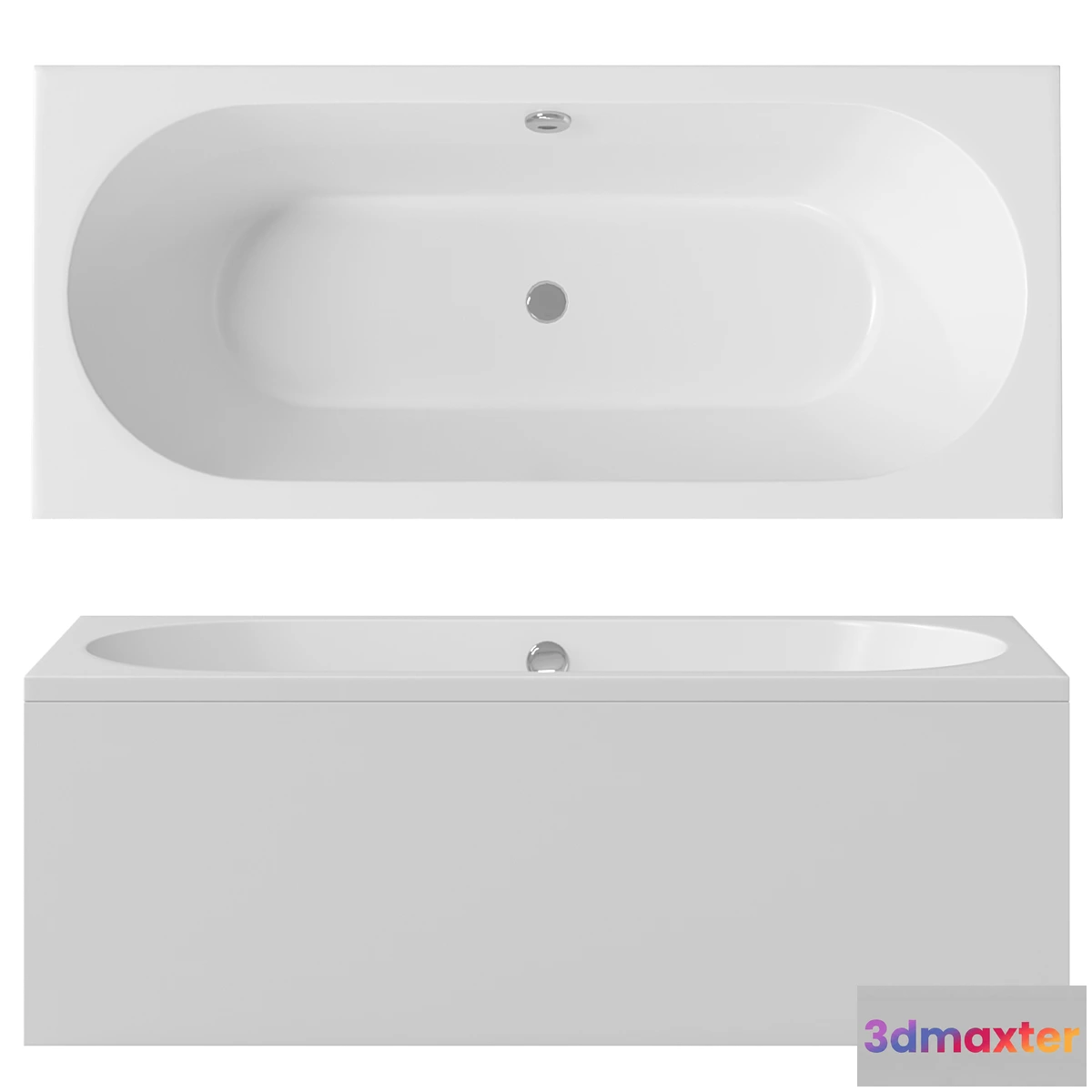 1401834 - Bathtub EXCELLENT Oceana 3D Max