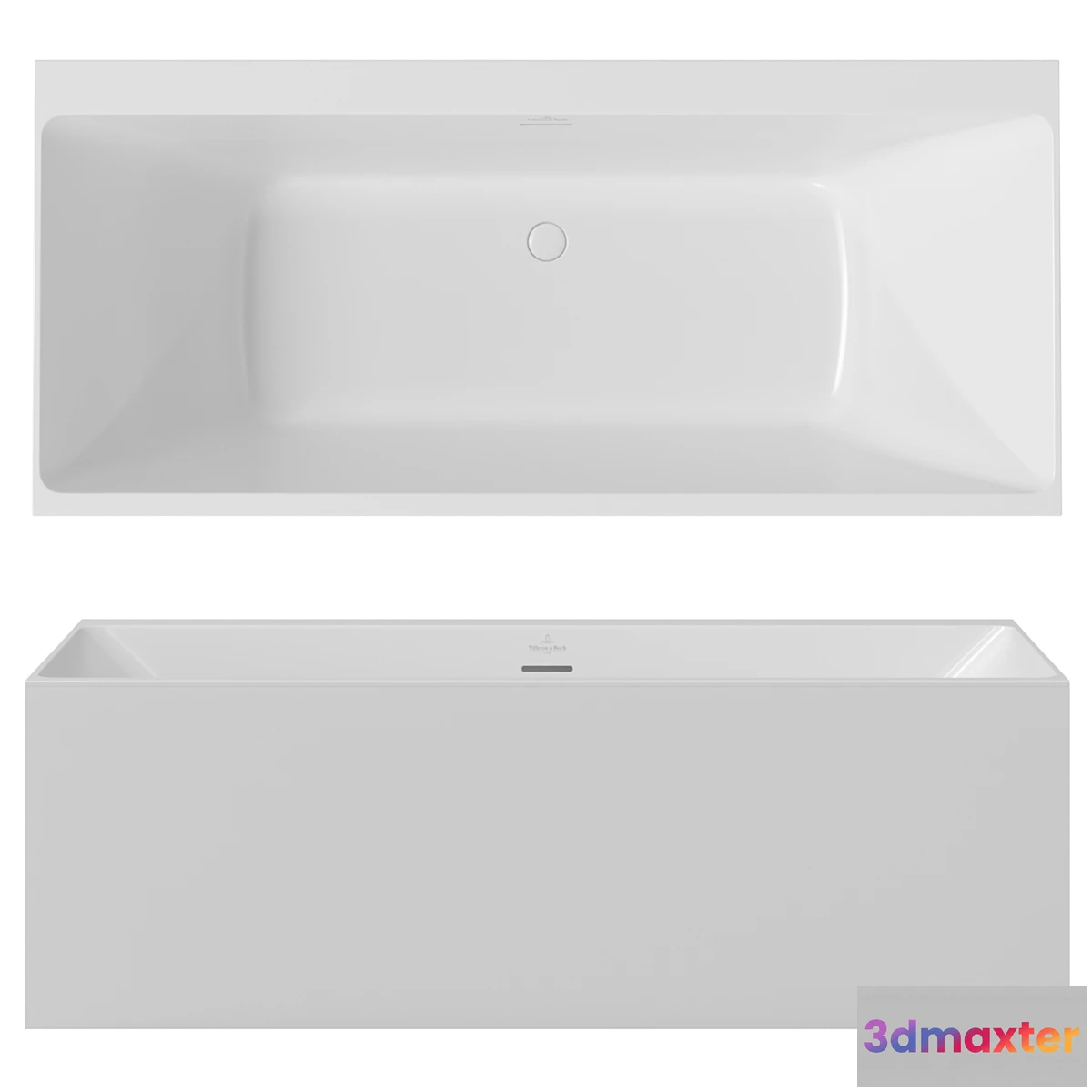 1416162 - Bathtub Villeroy & Boch Subway 3.0 3D Max