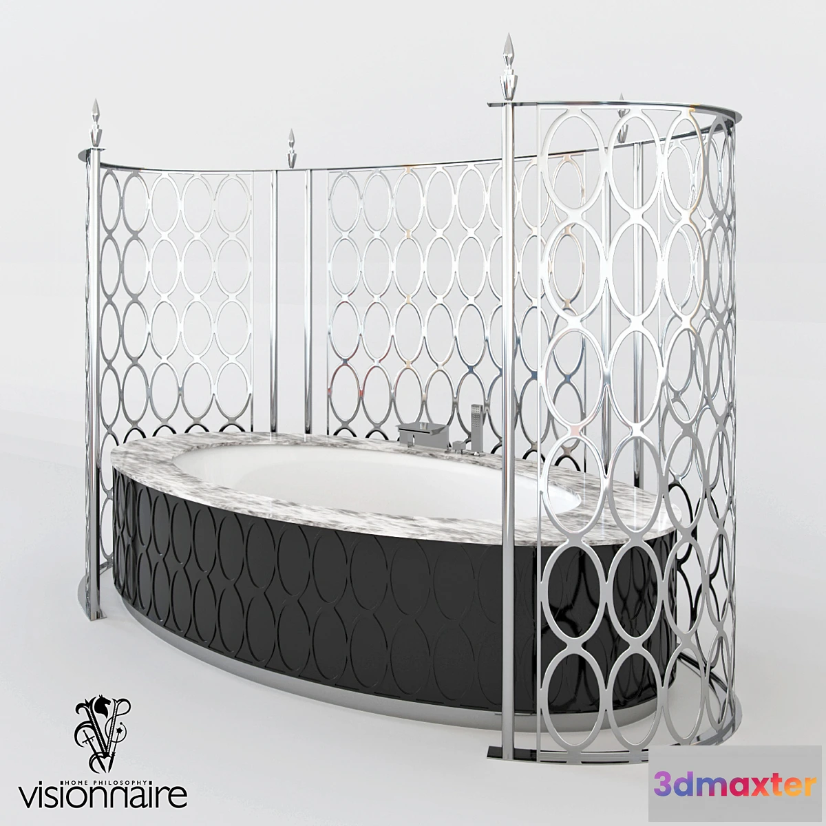 1421434 - BATHROOM VISIONNAIRE (IPE CAVALLI) SATURNIA 3D Max
