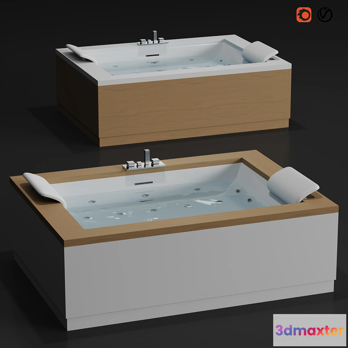 1422480 - Novellini Sense Dual Bathtub 3D Max