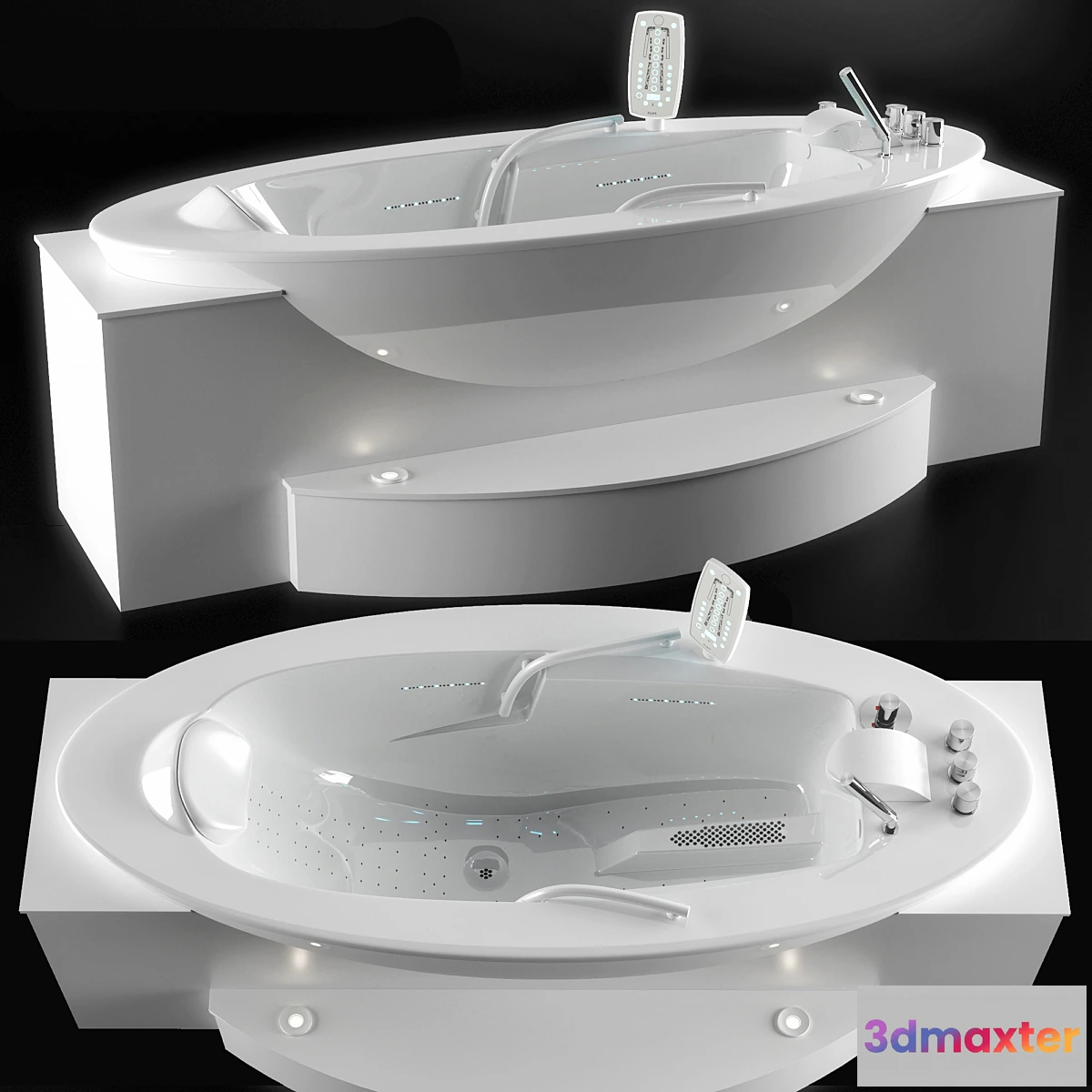 1435660 - Sanospa Klafs Hot Tub 3D Max