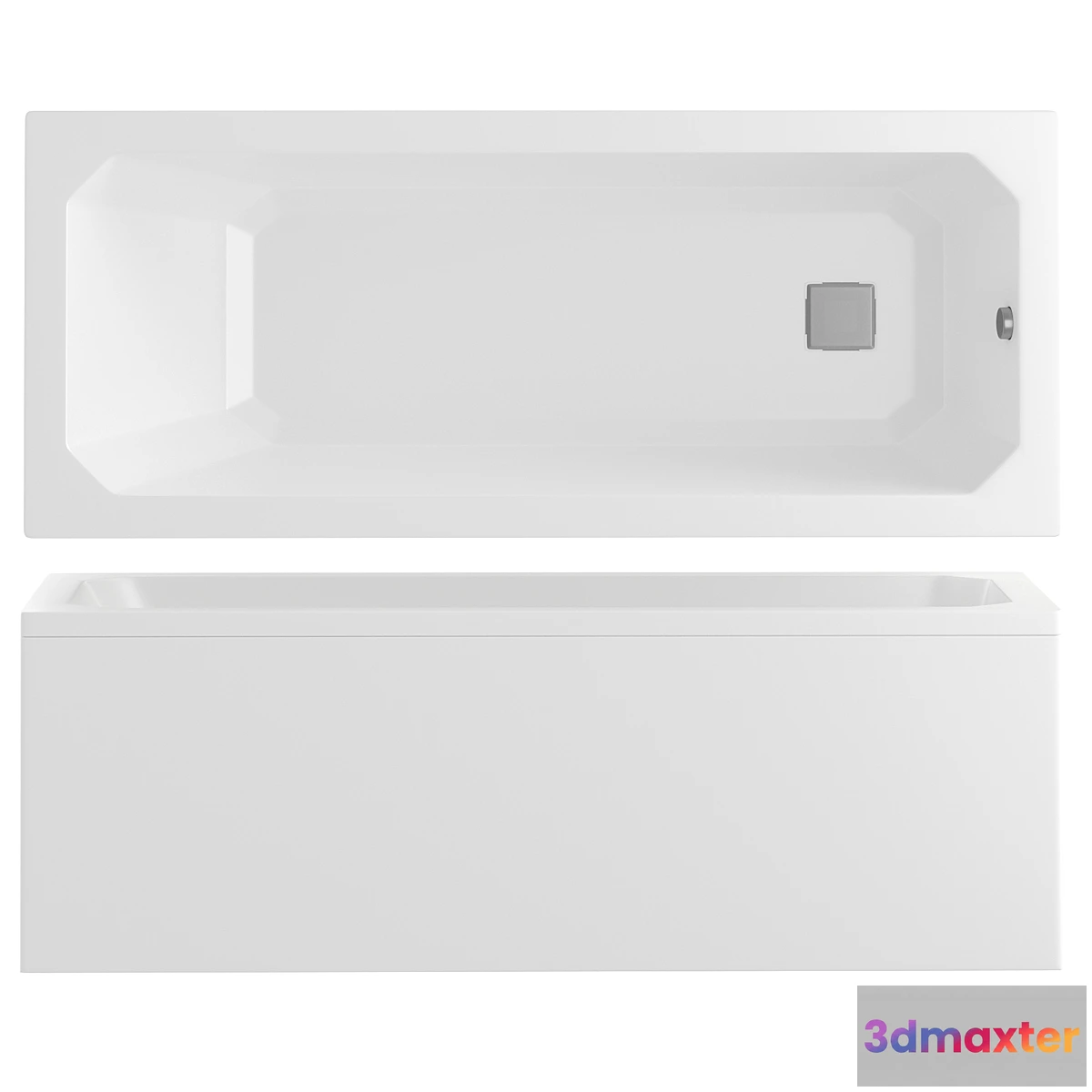 1441670 - Acrylic bathtub Triton Prague 3D Max