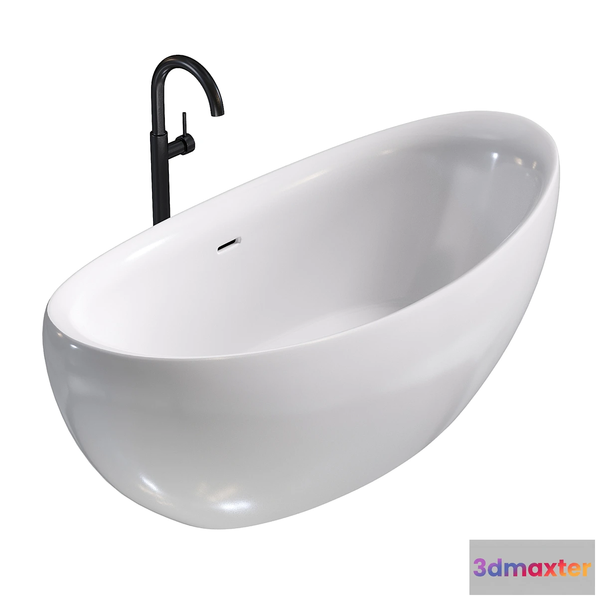 1443834 - Freestanding bathtub Abber AB9236 3D Max