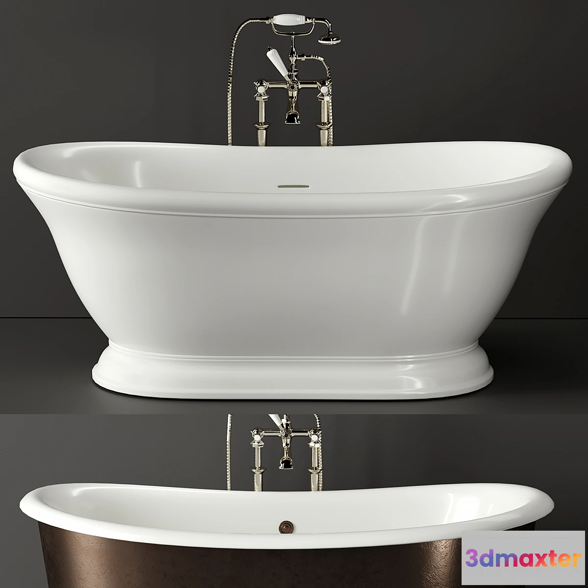 1448218 - Devon bath set 3D Max