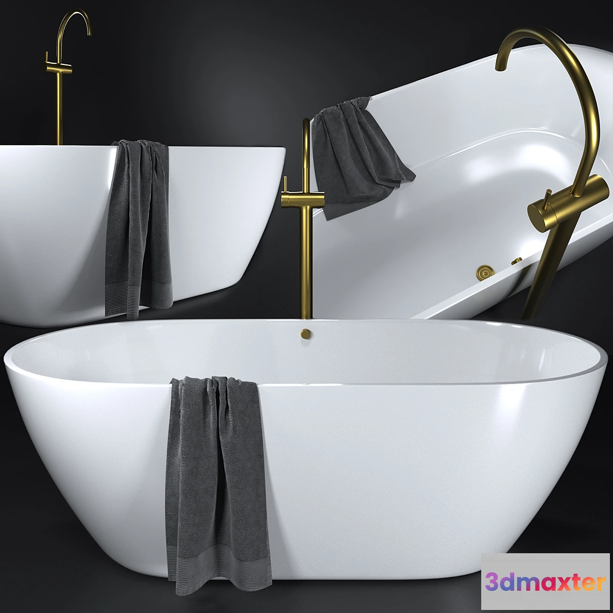 1455942 - Estet Miami bath with Scala basin mixer 3D Max