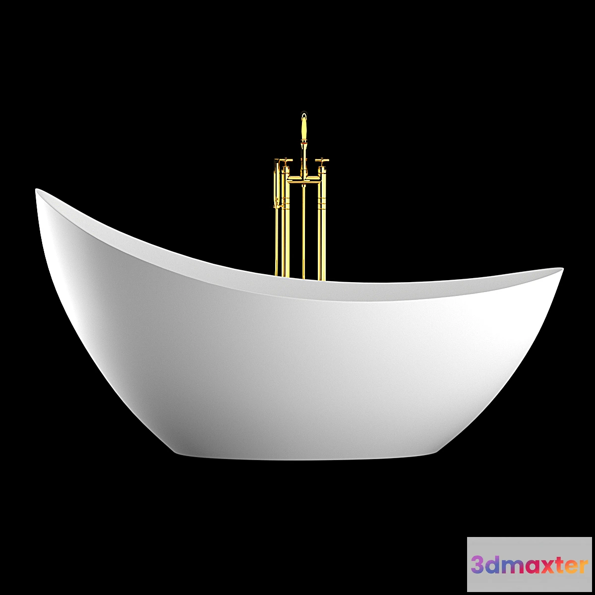 1457870 - bathtub KKR-B072 3D Max