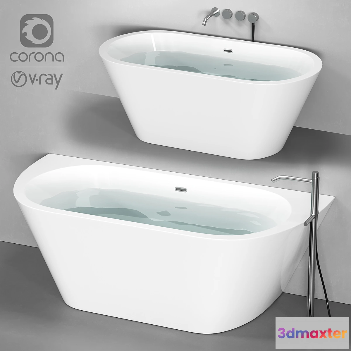 1467624 - Baths Abber 3D Max