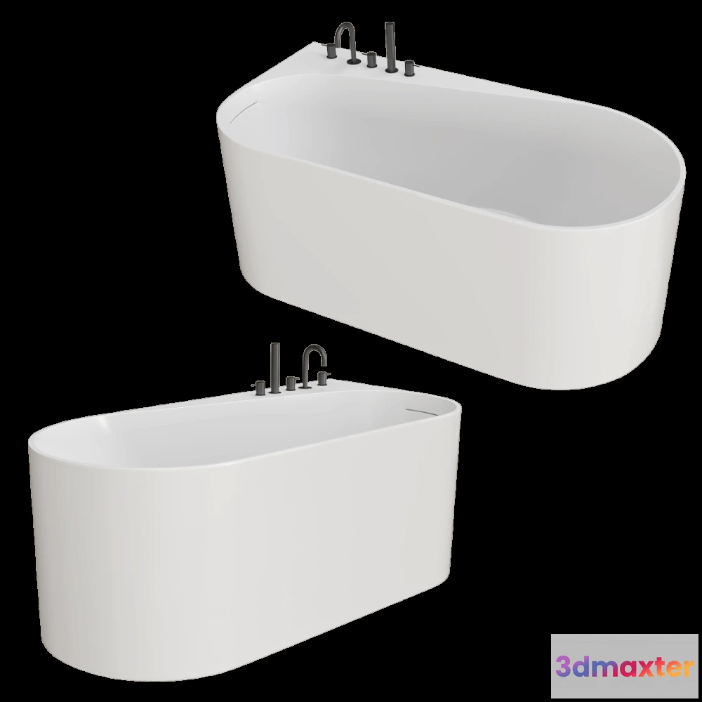 1587194 - ABBER - Bathtub AB9496 3D Max