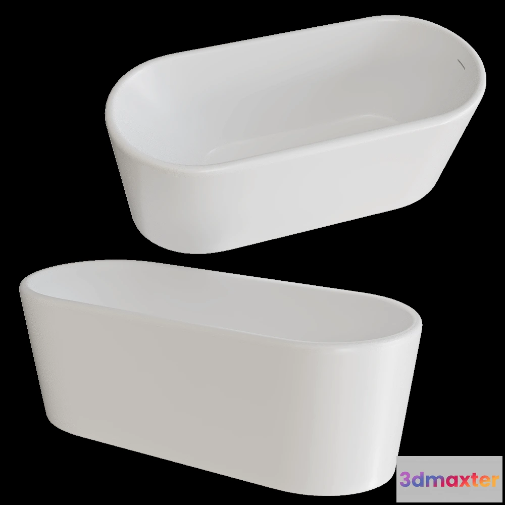 1587312 - ABBER - Bathtub AB9272 3D Max