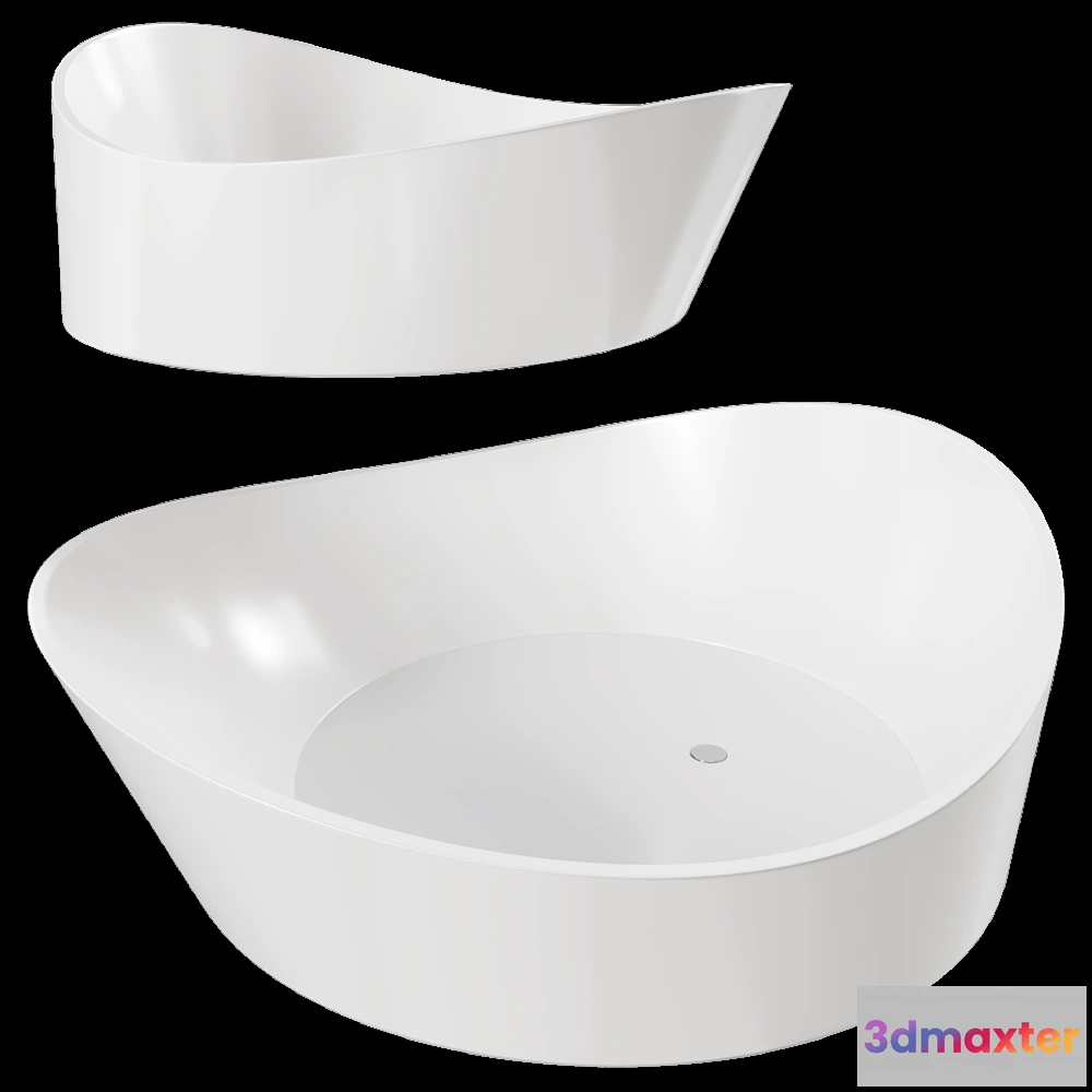 1587378 - Antoniolupi - Bathtub Dune 3D Max