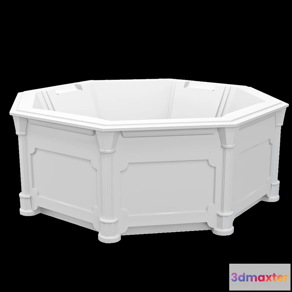 1587408 - Color-Style - Bathtub Teatro 193×193 3D Max