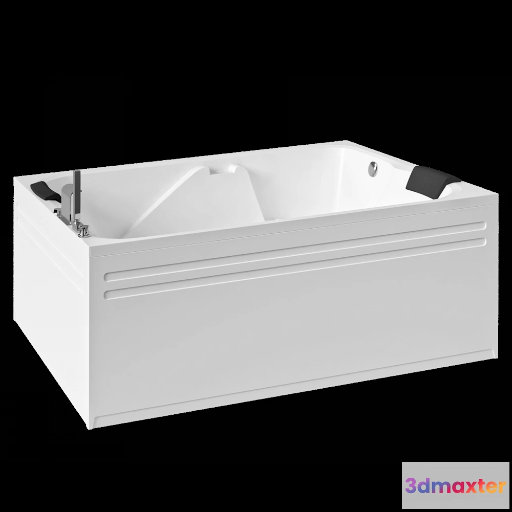 1587410 - Color-Style - Bathtub Kora New 185×130 3D Max